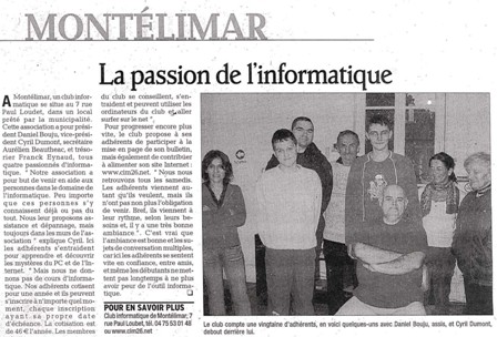 Photo Dauphine 4/12/2006 / Aurelien Beautheac