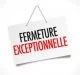 Club sera exceptionnellement fermé